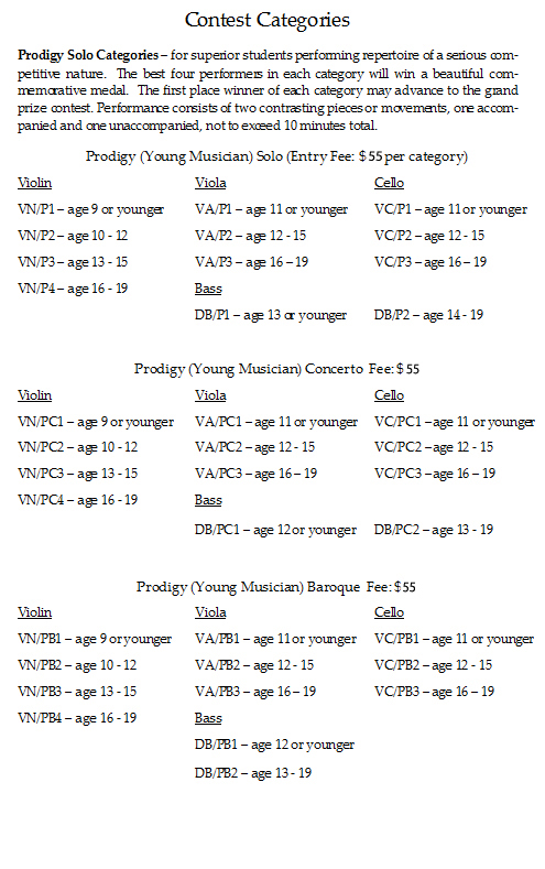 Satori Strings Contest